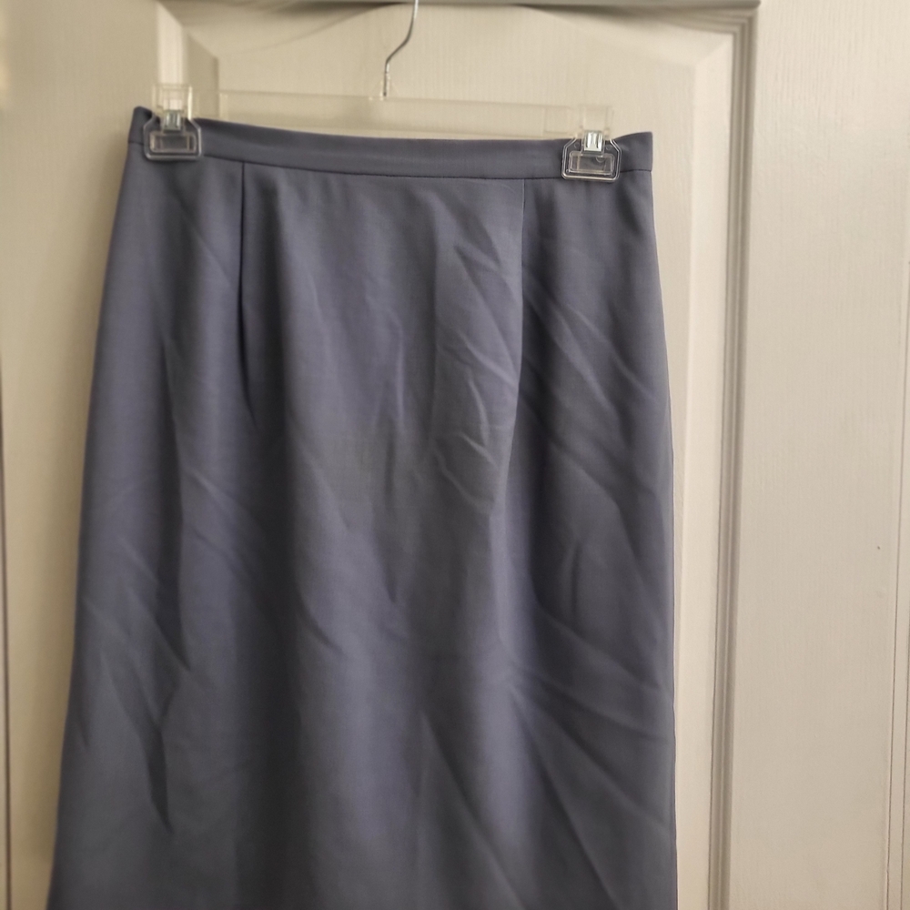Lands' End Classic Gray‎ Pencil Skirt